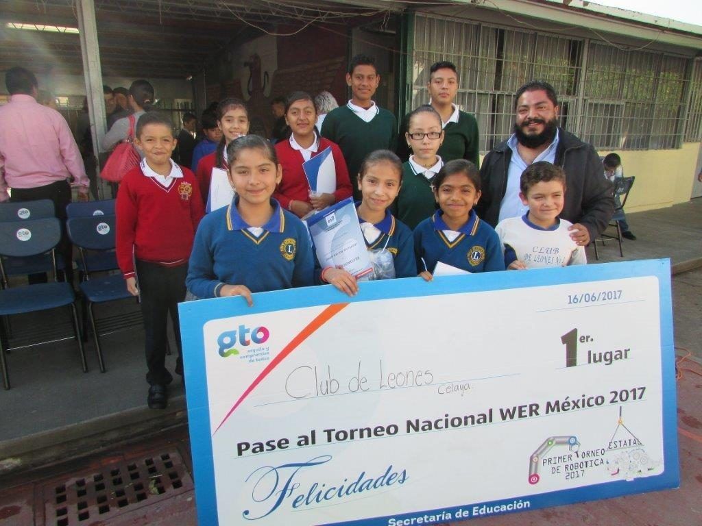 Reconocen a escuelas ganadoras en robótica en Guanajuato 