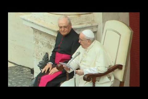 Embedded thumbnail for El papa retoma el contacto con los fieles en las audiencias tras seis meses