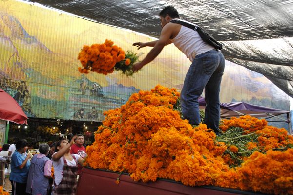 México agasaja a sus muertos con coloridas y aromáticas ofrendas |  
