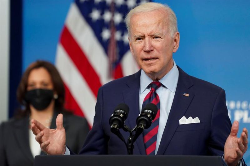 En la imagen, el presidente de Estados Unidos, Joe Biden.