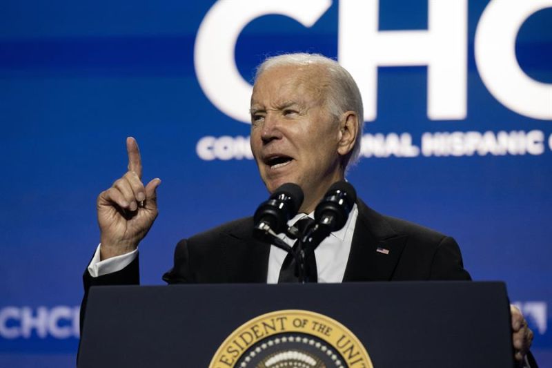 El presidente de EE.UU., Joe Biden. EFE/EPA/Ron Sachs / POOL 01 220923