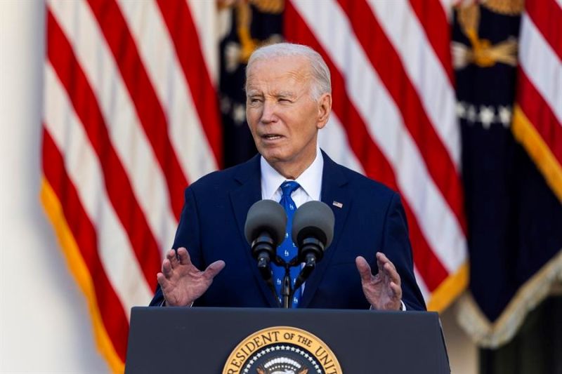 El presidente de EE.UU., Joe Biden, en una foto de archivo. EFE/EPA/JIM LO SCALZO 01291124