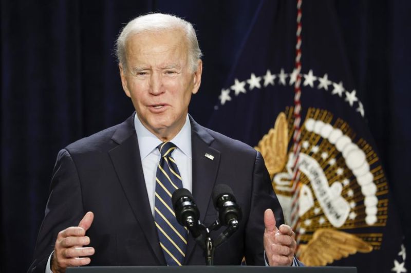 En la imagen, el presidente de Estados Unidos, Joe Biden. EFE/EPA/KAMIL KRZACZINSKI 01 111223