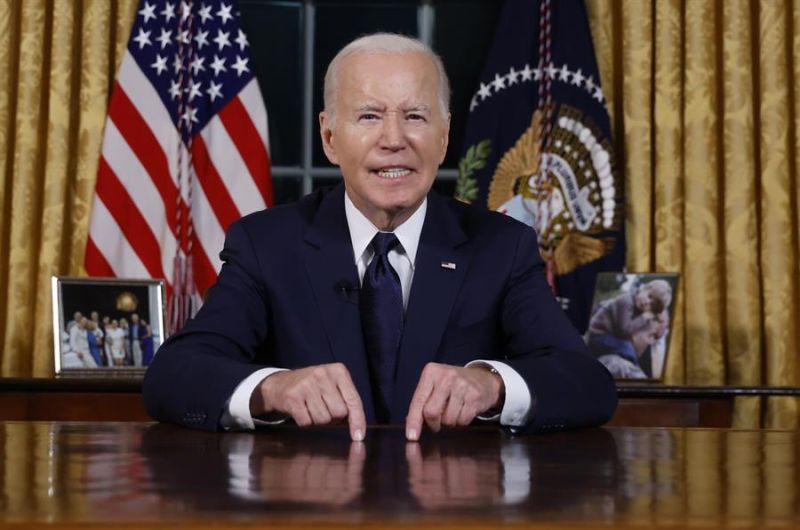 El presidente de EE.UU., Joe Biden. EFE/EPA/JONATHAN ERNST / POOL 01 201023