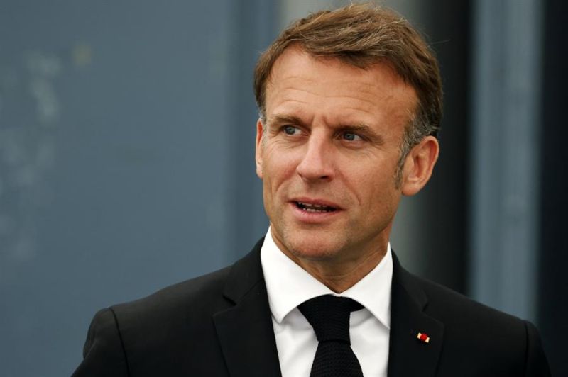 Imagen de Archivo del presidente francés, Emmanuel Macron.  EFE/EPA/LUDOVIC MARIN / POOL MAXPPP OUT 01 170624