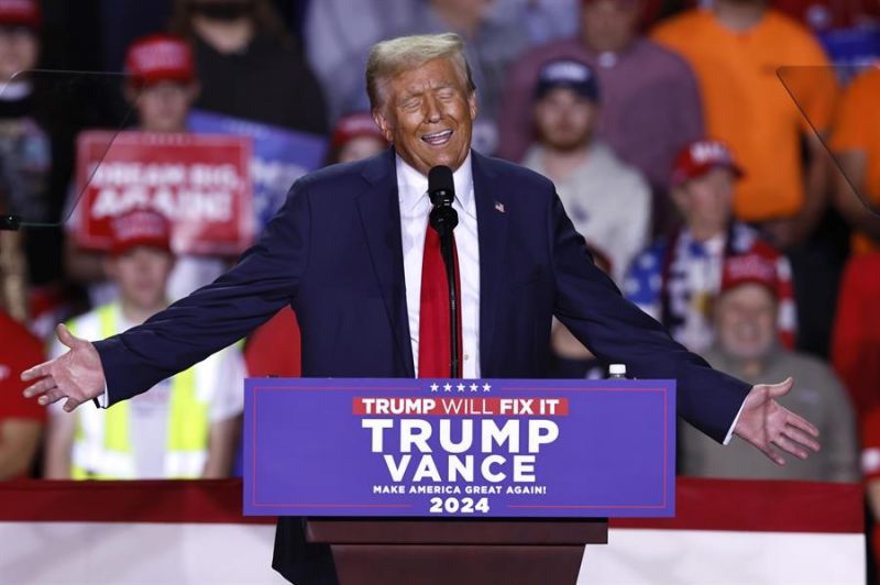 Fotografía de archivo del presidente electo de Estados Unidos, Donald Trump. EFE/EPA/CJ GUNTHER