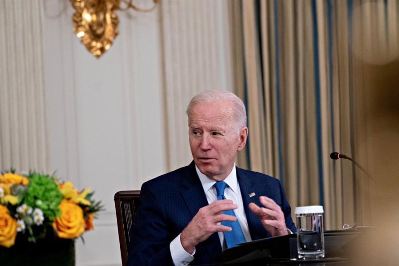 El mandatario estadounidense, Joe Biden.