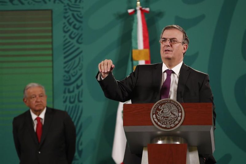 Fotografía de archivo del secretario de Relaciones Exteriores (SRE), Marcelo Ebrard.