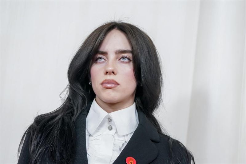 Fotografía de archivo de la cantante Billie Eilish. EFE/EPA/KYLE GRILLOT