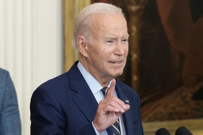 El presidente de Estados Unidos, Joe Biden. EFE/Michael Reynolds 01 110823