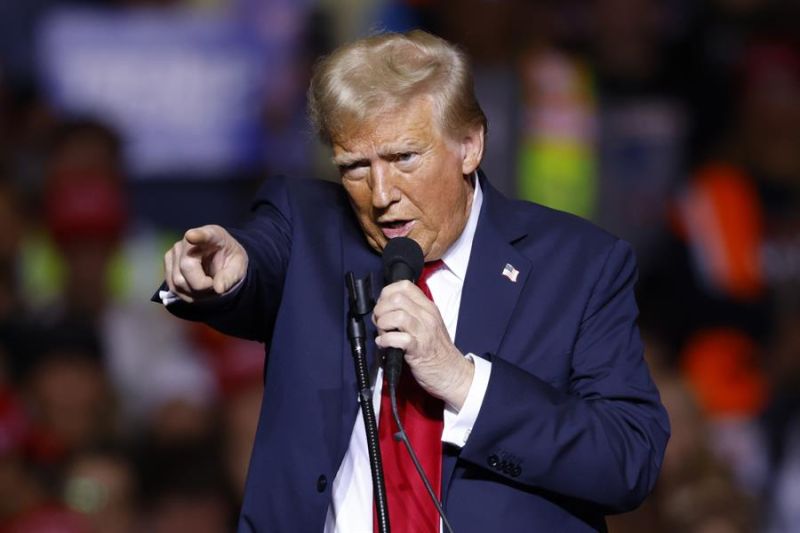 Fotografía del presidente electo de Estados Unidos, Donald Trump. EFE/Jeffrey Phelps