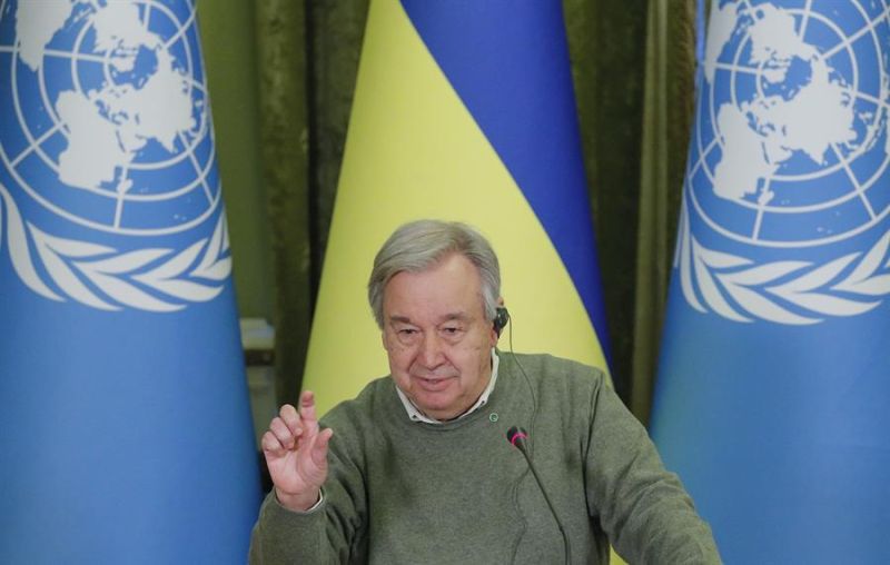 El secretario general de la ONU, António Guterres, en una fotografía de archivo. EFE/Segey Dolzhenko 01 210723