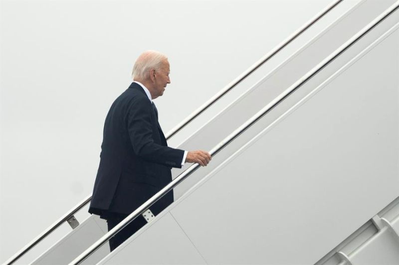 Fotografía del presidente de Estados Unidos, Joe Biden. EFE/Chris Kleponis 01300924