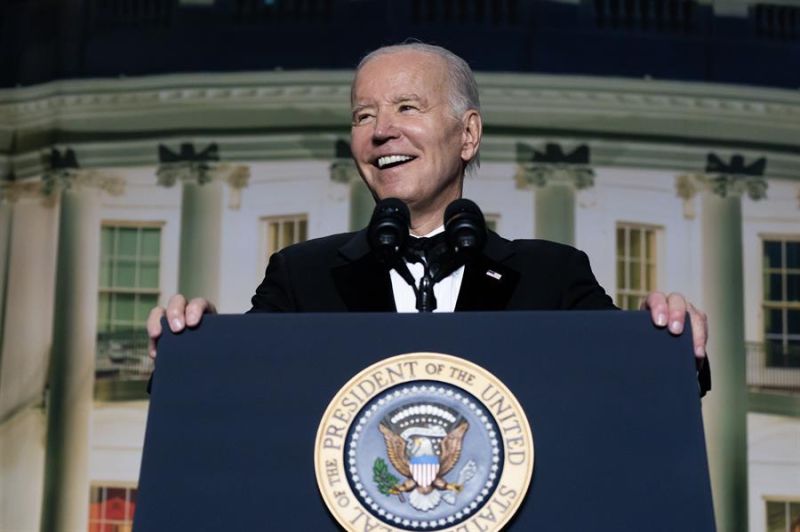 El presidente de EEUU, Joe Biden, domingo en Washington. EFE/EPA/Nathan Howard / POOL 01 010523