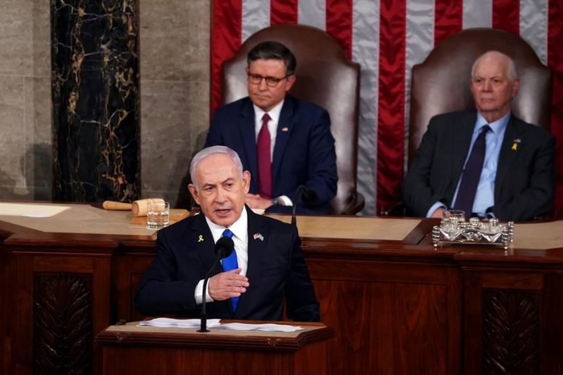 Fotografía de archivo en donde se ve al primer ministro de Israel, Benjamin Netanyahu. EFE/Will Olver 01 130824