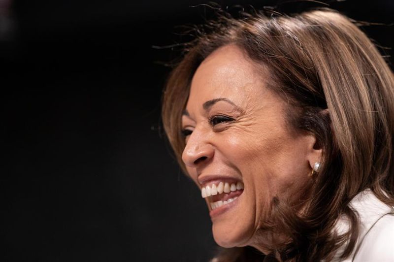 La vicepresidenta estadounidense, Kamala Harris, en una imagen reciente. EFE/EPA/NATHAN HOWARD / POOL 01 220724