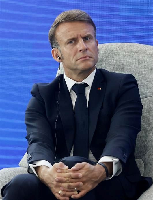 El presidente francés, Emmanuel Macron, EFE/EPA/MARKO DJOKOVIC 01 020924