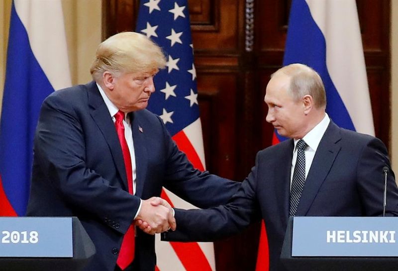 Putin y Trump coincidieron en el fin de la guerra por la vía pacífica, según el Kremlin 01130225