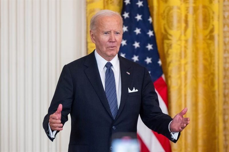 El presidente estadounidense, Joe Biden, en una imagen del 16 de octubre de 2024.EPA/JIM LO SCALZO 01171024