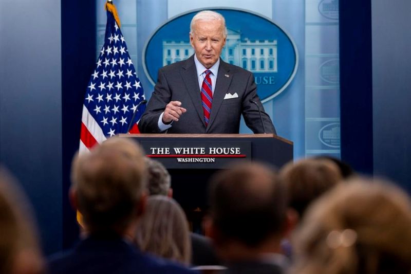 Imagen de archivo del presidente de EE.UU., Joe Biden. EFE/EPA/SHAWN THEW / POOL 01301024