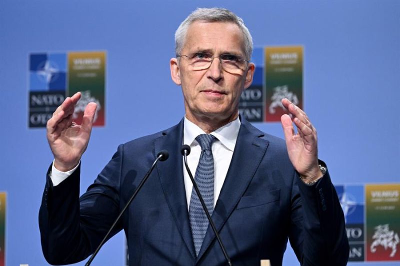 El secretario general de la OTAN, Jens Stoltenberg. EFE/EPA/FILIP SINGER 01 100723