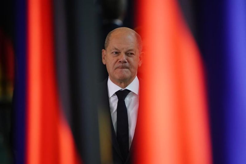 El canciller alemán Olaf Scholz. 01 250123