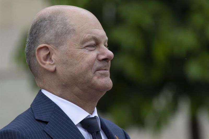 Canciller Alemán, Olaf Scholz, EFE/EPA/ANDRE PAIN 01 290724