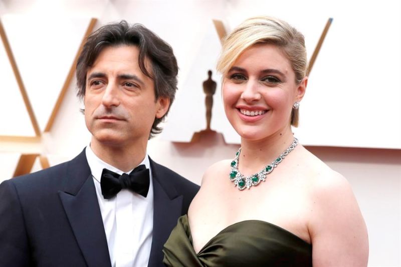 Fotografía de archivo de los cineastas Noah Baumbach y Greta Gerwig. EFE/DAVID SWANSON