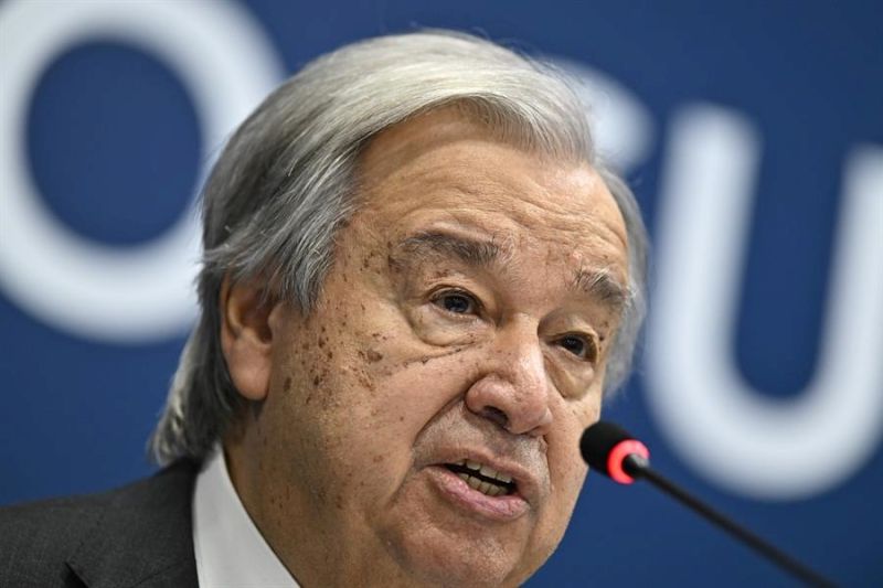 El secretario general de las Naciones Unidas (ONU), António Guterres, en una fotografía de archivo.EFE/Andre Borges 01301224