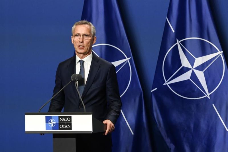 El secretario general de la OTAN, Jens Stoltenberg, durante la reunión ministerial que se celebra en Bruselas. EFE/EPA/ZOLTAN MATHE HUNGARY OUT 01 140624