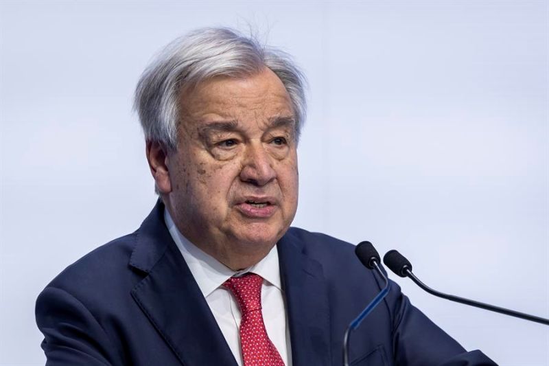 Fotografía del secretario general de la ONU, António Guterres. EFE/EPA/JOSE SENA GOULAO / POOL 01130125