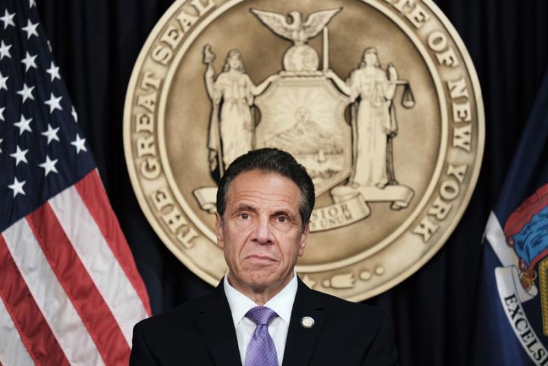 El exgobernador de Nueva York, Andrew Cuomo, en una fotografía de archivo. EFE/Spencer Platt