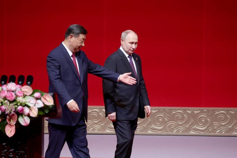 Foto de archivo de un encuentro entre los presidentes de China, Xi Jinping, y de Rusia, Vladímir Putin. EFE/EPA/ALEXANDER RYUMIN / SPUTNIK / KREMLIN POOL 01 020724
