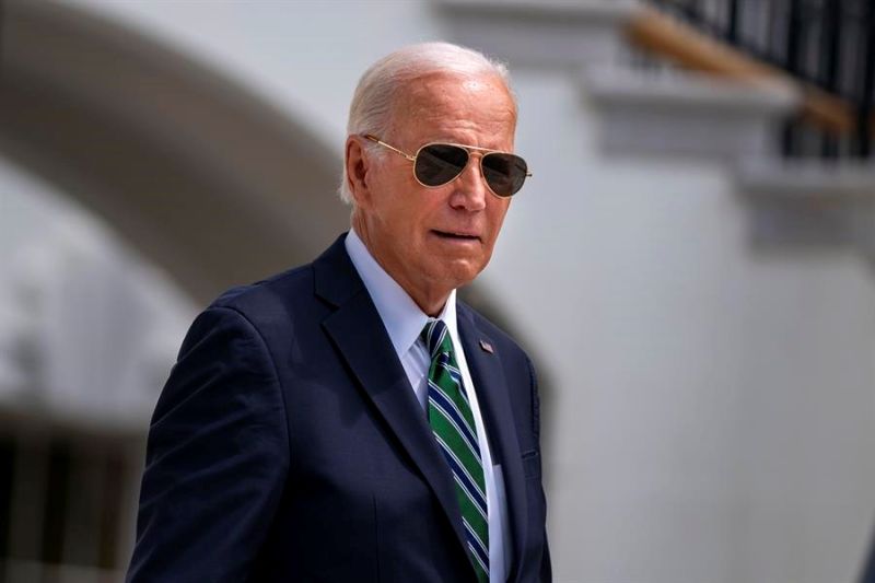 El presidente de EE.UU., Joe Biden, aseguró este martes 13 de agosto de 2024 que espera que un acuerdo de cese el fuego en Gaza disuada a Irán de atacar Israel. EFE/EPA/Bonnie Cash 01 081424