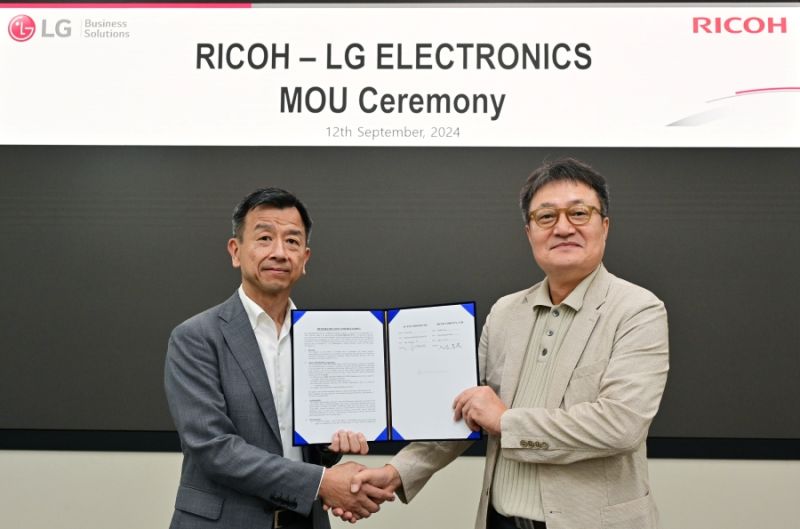 LG se Asocia con Ricoh 01240924